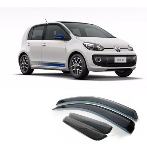 Goteros Deflector Paralluvia Vw Up Todos Los Años 4 Puertas 0