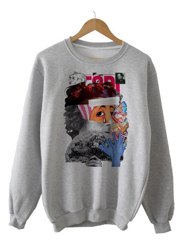 Tienda Uke Premium Invisible Friza Grey Sweatshirt 0