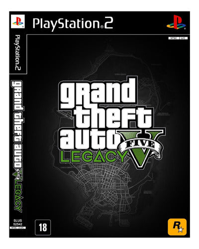 GTA 5 Legacy Edition for PS2 Physical Ultimate Version! 0