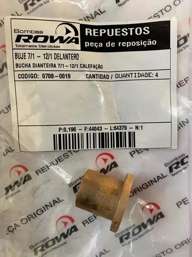 Rowa Replacement Pump Front Bronze Bushing 7/1 - 12/1 1