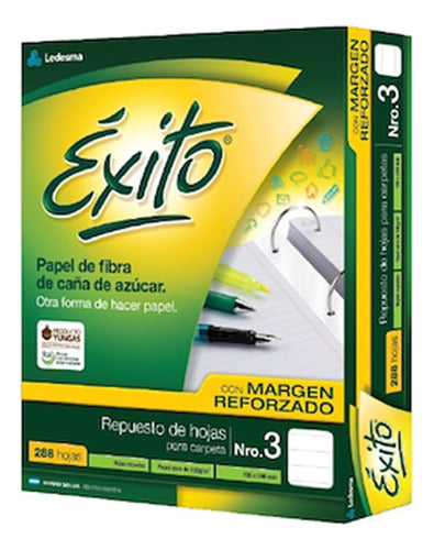 Éxito Reinforced No. 3 Notepad - 288 Ruled Sheets 0