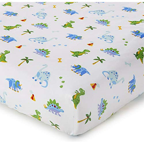 Wildkin Kids 100% Cotton Adjustable Crib Sheet, Material 0