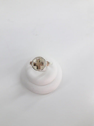 J.belveder Nurse Ring in Silver and Gold 1