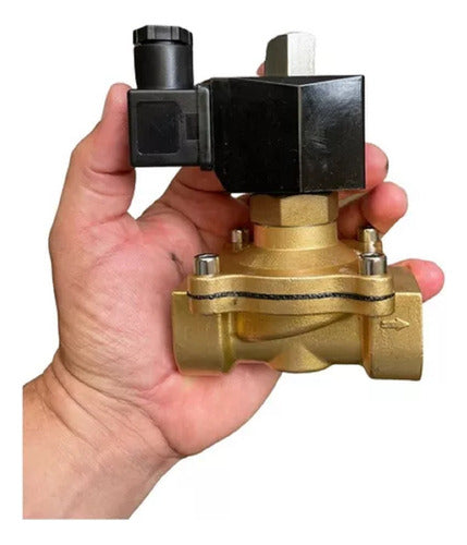 Válvula Solenoide 2/2 Normalmente Aberta Rosca 3/4 220v 6