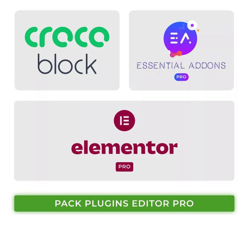 Kit Plugin Crocoblock + Elementor Pro + Essential Addons Pro 1