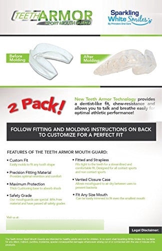 Teeth Armour Professional Sports Mouthguards 1