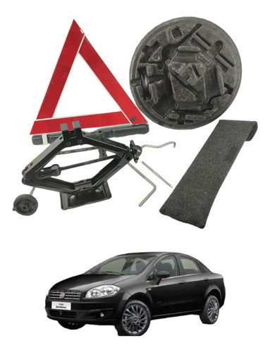 Kit Macaco Completo Fiat Linea Ano 2008 A 2016 0