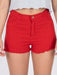 CataMa Short Rojo Elastizado 34 Al 50 2