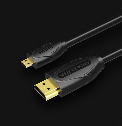 Vention 2m Premium Micro HDMI to HDMI Cable 1080p HD Gold-Plated - VAA-D03-B200 4