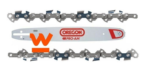 Oregon Espada Y Cadena Motosierra Husqvarna 435 16'' - 40cm 0