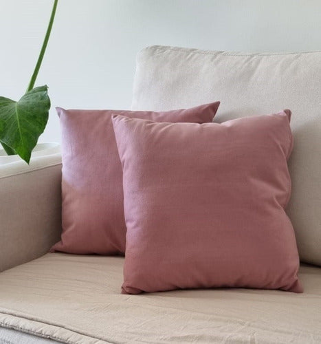 Stain-Resistant Synthetic Corduroy Pillow Cover 60 x 60 Washable 47