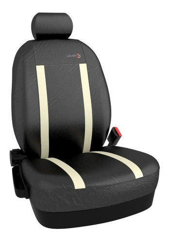 MKR Eco-Leather Reinforced Seat Covers for Volkswagen Polo Track 4