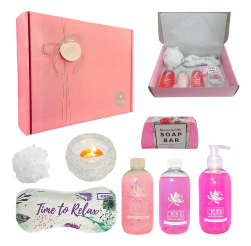 Aroma Caja Regalo Mujer Zen Spa Rosas Kit Set N01 Disfrutalo