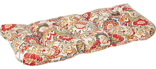 Pillow Perfect Almohada Perfecto Floral Brillante Interior/Exterior Sofá Co 1