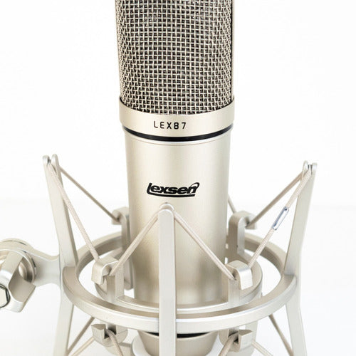 Lexsen Lex87 Condenser Microphone + Shock Mount 2