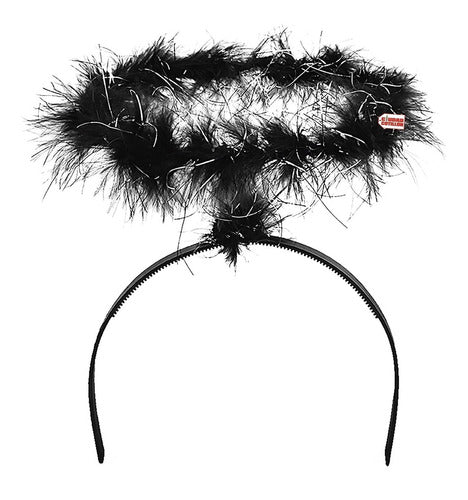 Party Store Black Halo Headband Angel Costume Halloween 0