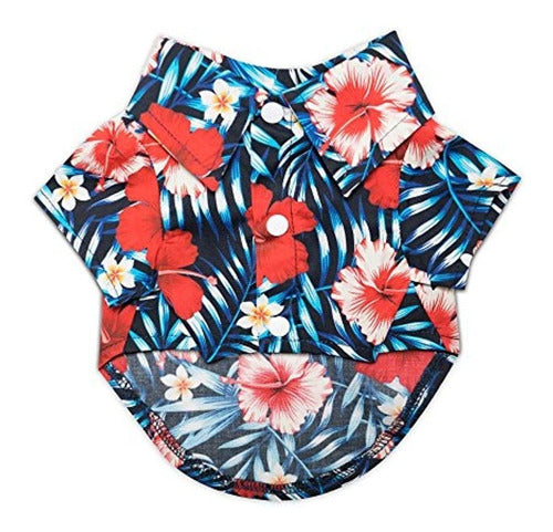 United Pups Hawaiian Dog Shirt 0