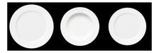 Set X 18 Plato Playo Hondo Postre Germer Capri Porcelana C 3