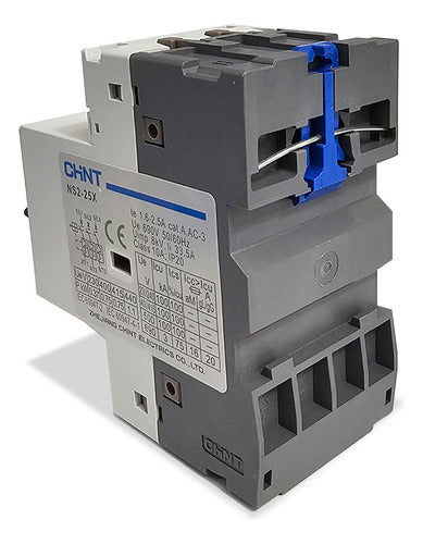 Chint Guardamotor Trifasico NS2-25X 1-1.6A - 0.37kW-400V 2