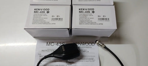 Kenwood MC-43S Handheld Microphone, 8-Pin Round Plug 2