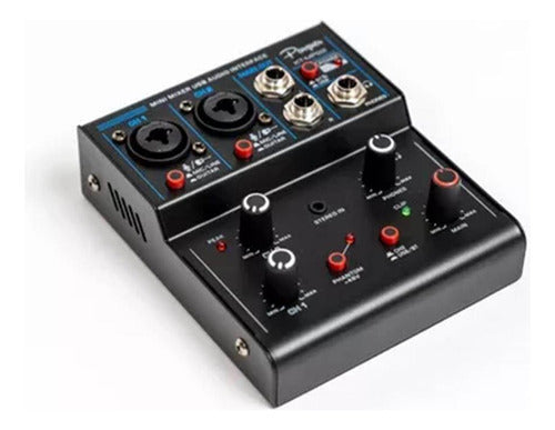 Parquer KT-MP22 Mini Mixer with Bluetooth 1