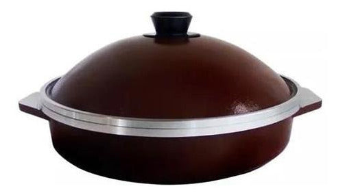 Eterna Bifera Olla Horno Aluminio 500 28 Cm 4 Litros Cc 0