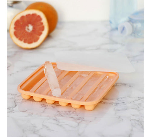 Silicosas Ice Tray 6 Silicone Ice Sticks with Hermetic Lid 5