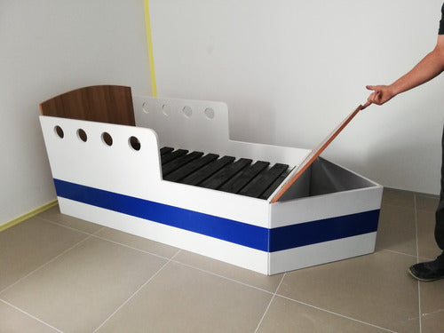 Generic Boat Bed with Storage 1