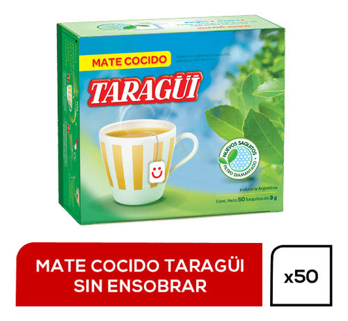 Mate Cocido Taragui X 50 Saquitos 0