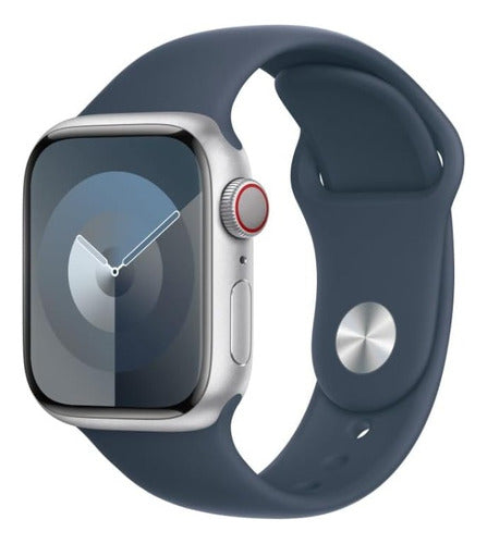 Apple Watch Series 9 41mm Storm Blue S/M Mesh Band 0