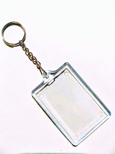 Acrilbaires 50 Promotional Acrylic Keychains 6x4 cm with Ring Offer!! 0