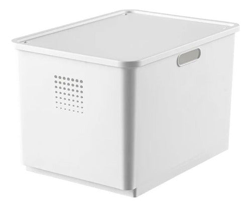 Genérica Multifunctional Plastic Storage Box with Lid 2