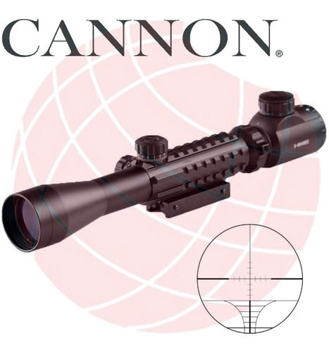 Cannon Triax 3-9x40 Illuminated Mildot Scope 1