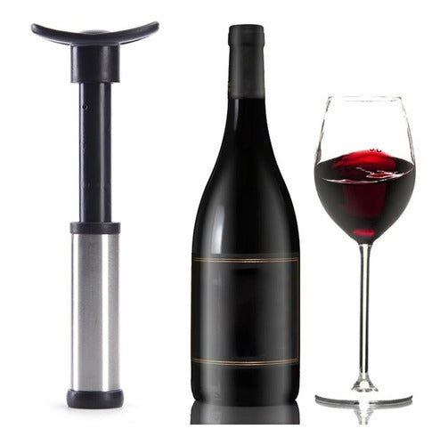 Home Love Vacuum Pump for Wine Aerator + 2 Sealing Stoppers 1