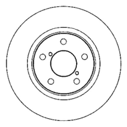 Subaru Front Brake Disc (260mm) Legacy 94-98 0