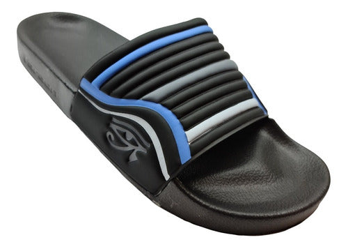 Men's Black / Blue Faraon Sandal 0