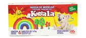 12 Cx Massa De Modelar Plastilina (cor Única) - 500g - Koala 0