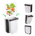 MAUMAU OBJETOS Foldable Trash Bin for Kitchen and Bathroom 1