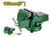 Morsa De Banco 5  Con Base Giratoria Jadever Jdbv1a05 1