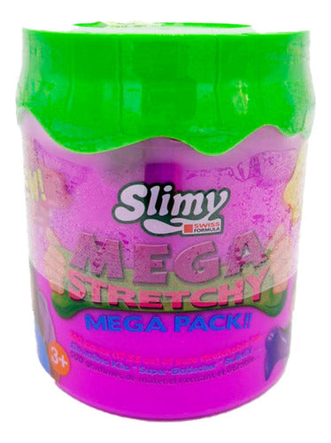 Wabro Slimy Slime Mega Stretchy 500gr Violeta 0