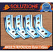 SOLUZIONE Reinforced Angles 65mm X 65mm Metal Pack of 50 Units 1