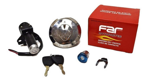 Far Complete Ignition Lock Kit for Honda Twister 250 0