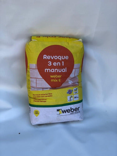 Weber Mix Revoque Manual 3 En 1 X 30kg 1