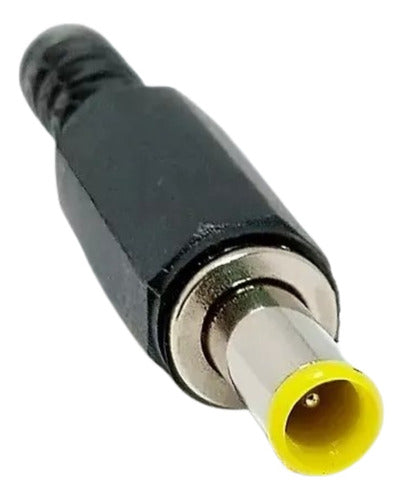 Set of 5 Hollow 6.0 x 2.5 mm Male Plug Connectors 0