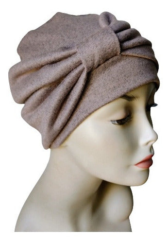 Soft and Warm Oncology Turban Hat for Transitional Seasons 1
