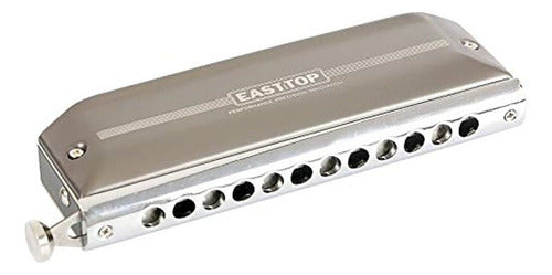 Easttop Upgrade Chromatic Harmonica - 12 Hole 48 Tone Key of C 2