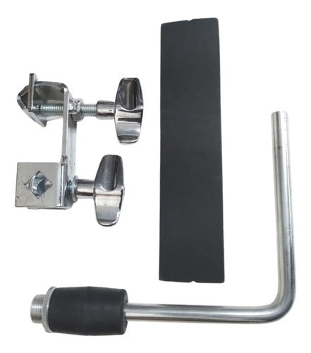 Fixador De Microfone Percussão Haste L Clamp Torelli Ta447 1