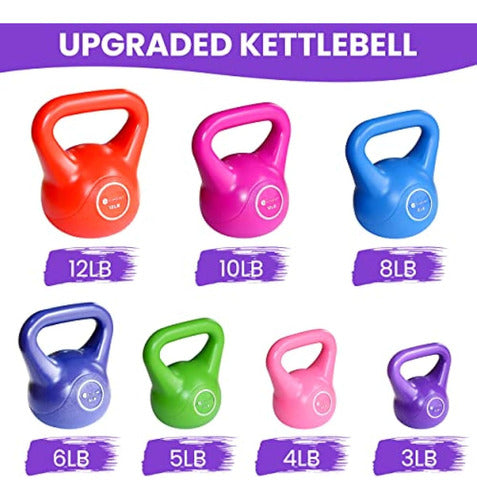 Gymenist Exercise Kettlebell Fitness Workout Body 2