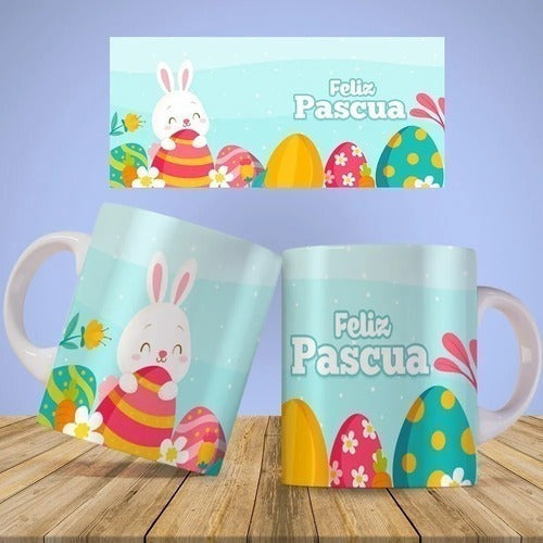 RNG Plantillas Sublimacion Pascua De Resurreccion Tazas 0