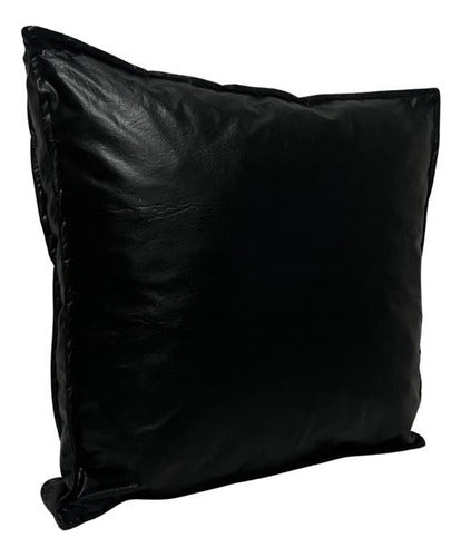 Set of 4 Algarrobo Eco-Leather 60x60 Cushions for Armchair - Color Options 1